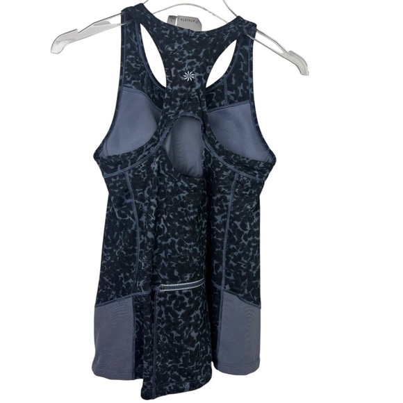 Athleta Women's Stardust Spinnerette Animal Print Workout Tank Top - Picture 2 of 9